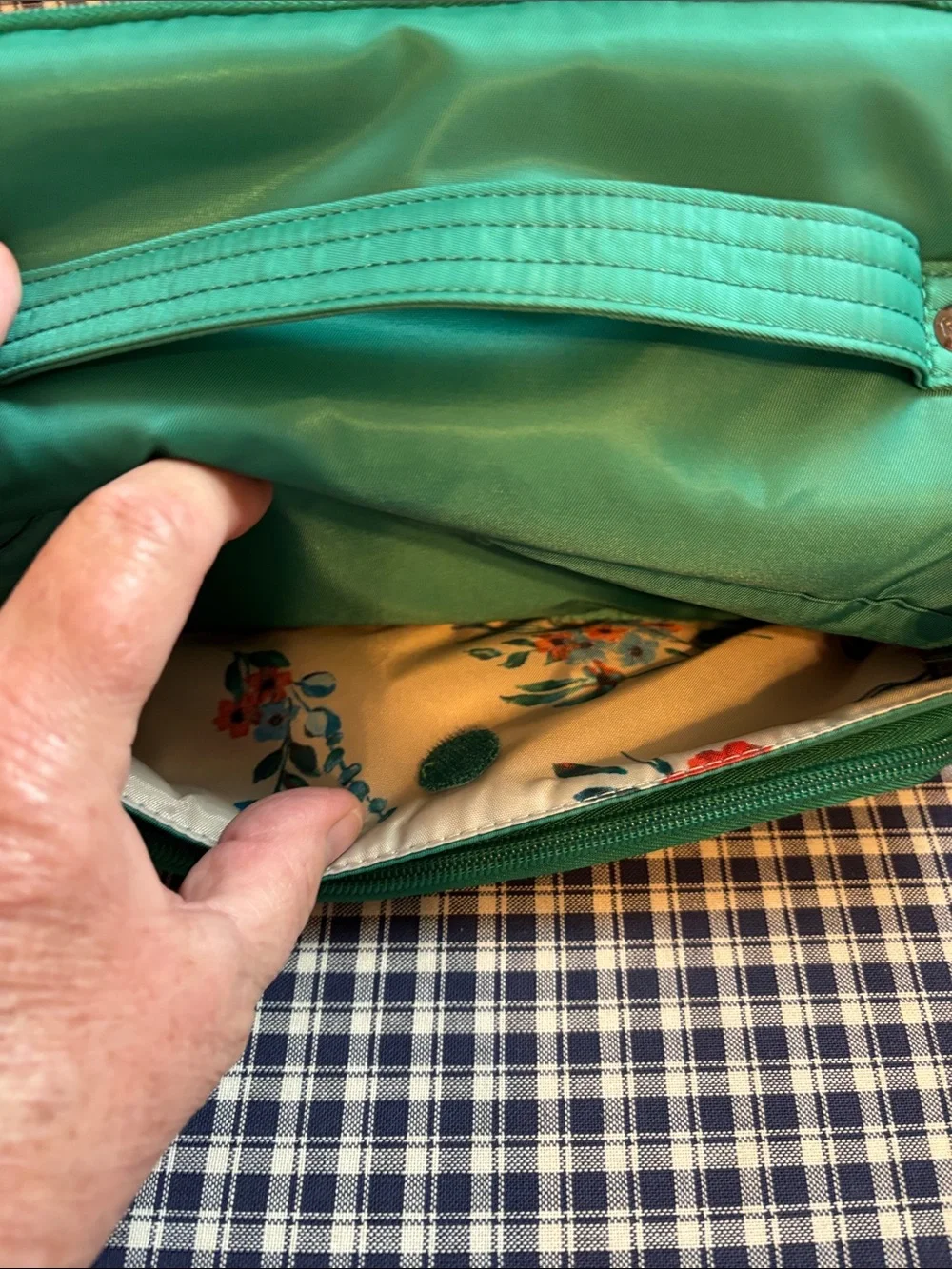 lug Teal Travel Toiletry Organizer